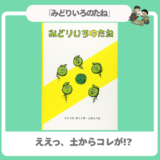 【ユーモア絵本】『みどりいろのたね』常識を覆す痛快な種まき！